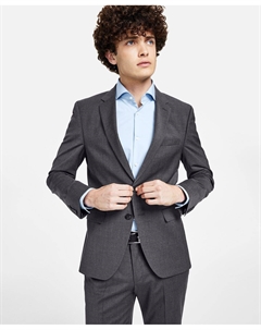 Мужской шерстяной костюм современного кроя, отдельная куртка Hugo