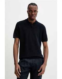Поло с поло из льняной смеси, темно-синий A.p.c.