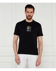 Футболки Regular fit, черный Paul & shark