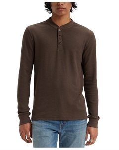 Мужская термо-рубашка на пуговицах Levis с длинными рукавами, коричневый Levi's®