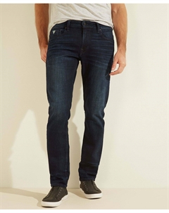 Мужские узкие зауженные джинсы, мульти Guess