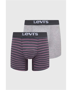 Боксеры, 2 пары, серый Levi's®