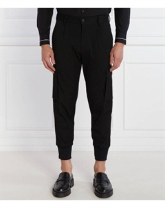 Брюки-Карго glavin241 Slim fit, черный Hugo