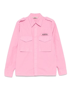 Рубашка со съемным логотипом, розовый Aspesi