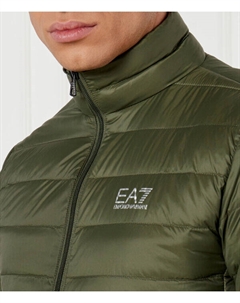 Пуховик Regular fit, хаки Ea7