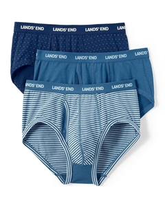 Набор из 3 мужских комфортных трикотажных трусов Lands' end