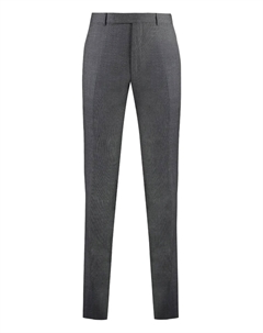 Шерстяные брюки-чинос, серый Tom ford