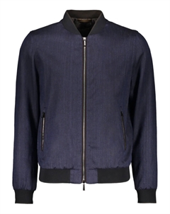 Куртка-бомбер Soranosa, синий Moorer