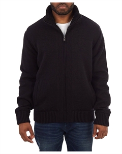 Мужская куртка-свитер с цветными блоками и высоким воротником с молнией во всю длину X-Ray, черный X-ray