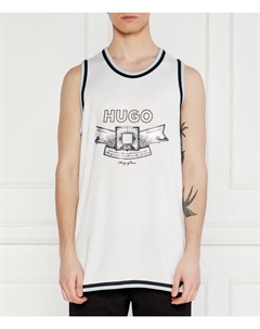 Майка Regular fit, белый Hugo