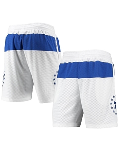 Мужские белые шорты Philadelphia 76ers 2003-04 Hardwood Classics Swingman Mitchell and ness