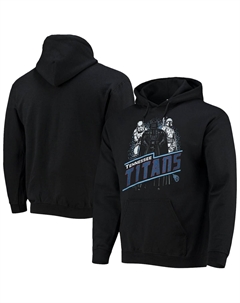 Мужская черная толстовка с капюшоном tennessee titans star wars empire pullover, черный Junk food