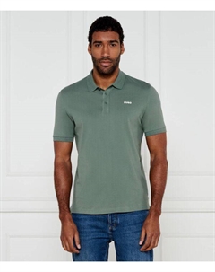 Рубашка поло Regular fit, зеленый Hugo