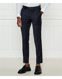 Штаны hesten232x Extra slim fit, синий Hugo