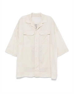 Рубашка Рика Оуэнса Magnum Tommy, нейтральный Rick owens