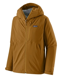 Куртка-дождевик с логотипом, коричневый Patagonia
