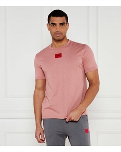 Футболка diragolino212 Regular fit, розовый Hugo
