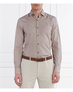 Рубашка Кенно Slim fit, желтый Hugo