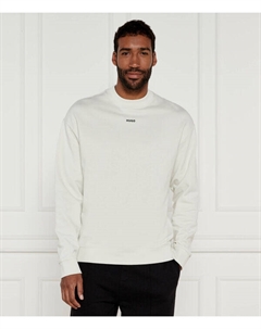Свитер dapocrew Relaxed fit, белый Hugo