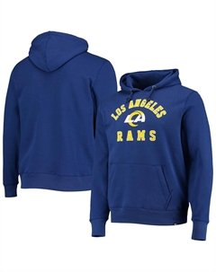 Мужская толстовка с капюшоном royal los angeles rams varsity arch pullover '47 brand