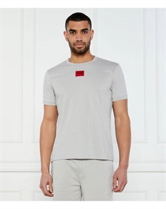 Футболка diragolino212 Regular fit, серебряный Hugo