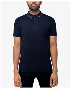 Мужская рубашка поло basic comfort с окантовкой X-Ray, мульти X-ray