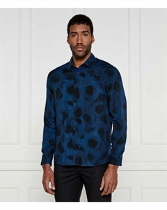 Рубашка эмеро 10268451 01 Straight fit, синий Hugo