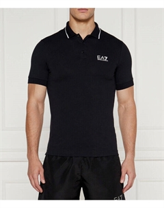 Рубашка поло Regular fit, синий Ea7