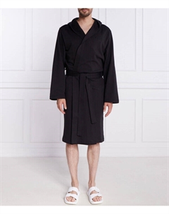 Халат без смелого халата Regular fit, черный Boss