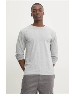 Хлопковая кофта с длинным рукавом, серый Hollister co.