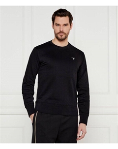 Оригинальный свитер с изображением щита Regular fit, черный Gant