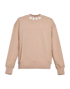 Толстовка с логотипом, нейтральный Msgm