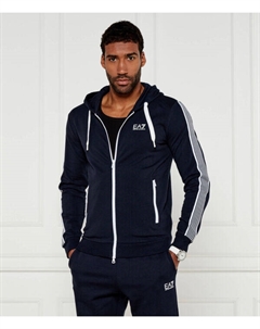 Свитер Longline fit, синий Ea7