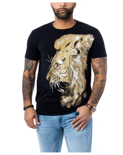 Мужская футболка со стразами и изображением животных X-ray