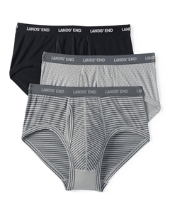 Набор из 3 мужских комфортных трикотажных трусов Lands' end
