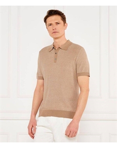 Льняная рубашка поло 13 lindo-pr Regular fit, желтый Windsor