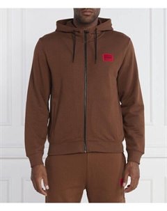 Свитер daple212 Regular fit, коричневый Hugo