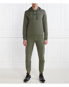 Спортивный костюм Slim fit, зеленый Ea7