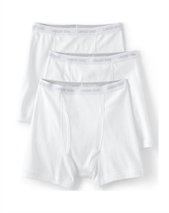 Набор из трех трикотажных мужских трусов-боксеров Lands' end