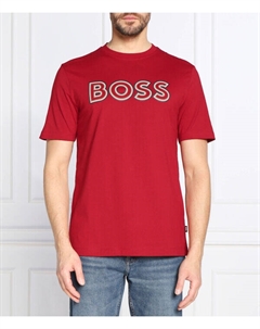Футболка тибурт 308 Regular fit, красный Boss