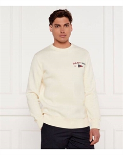 Свитер Regular fit, бежевый Gant