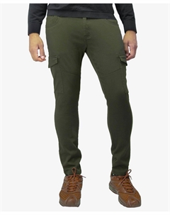 Мужские брюки-чиносы узкого кроя с карманами-карго X-ray