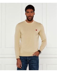 Свитер Сан Кассий Regular fit, желтый Hugo