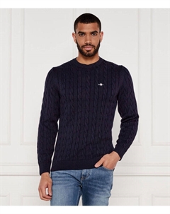 Свитер Regular fit, синий Gant
