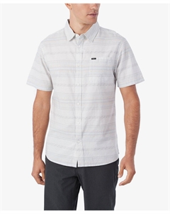 Стандартная тканая рубашка в морскую полоску с короткими рукавами, белый O`neill