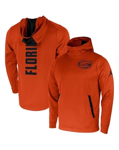 Мужской брендовый оранжевый пуловер с капюшоном Florida Gators 2-Hit Performance Jordan Air jordan