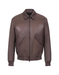 Кожаный бомбер Mvst