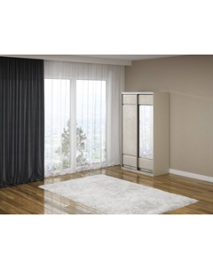 Шкаф-купе 2х дв Como/Veda (1 зеркало) Орматек