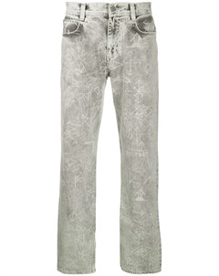 Rassvet джинсы прямого кроя с принтом m серый Rassvet