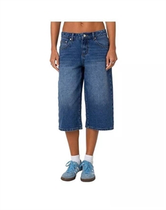 Женские джинсовые шорты-бермуды Xtra Long с низкой посадкой, синий Edikted